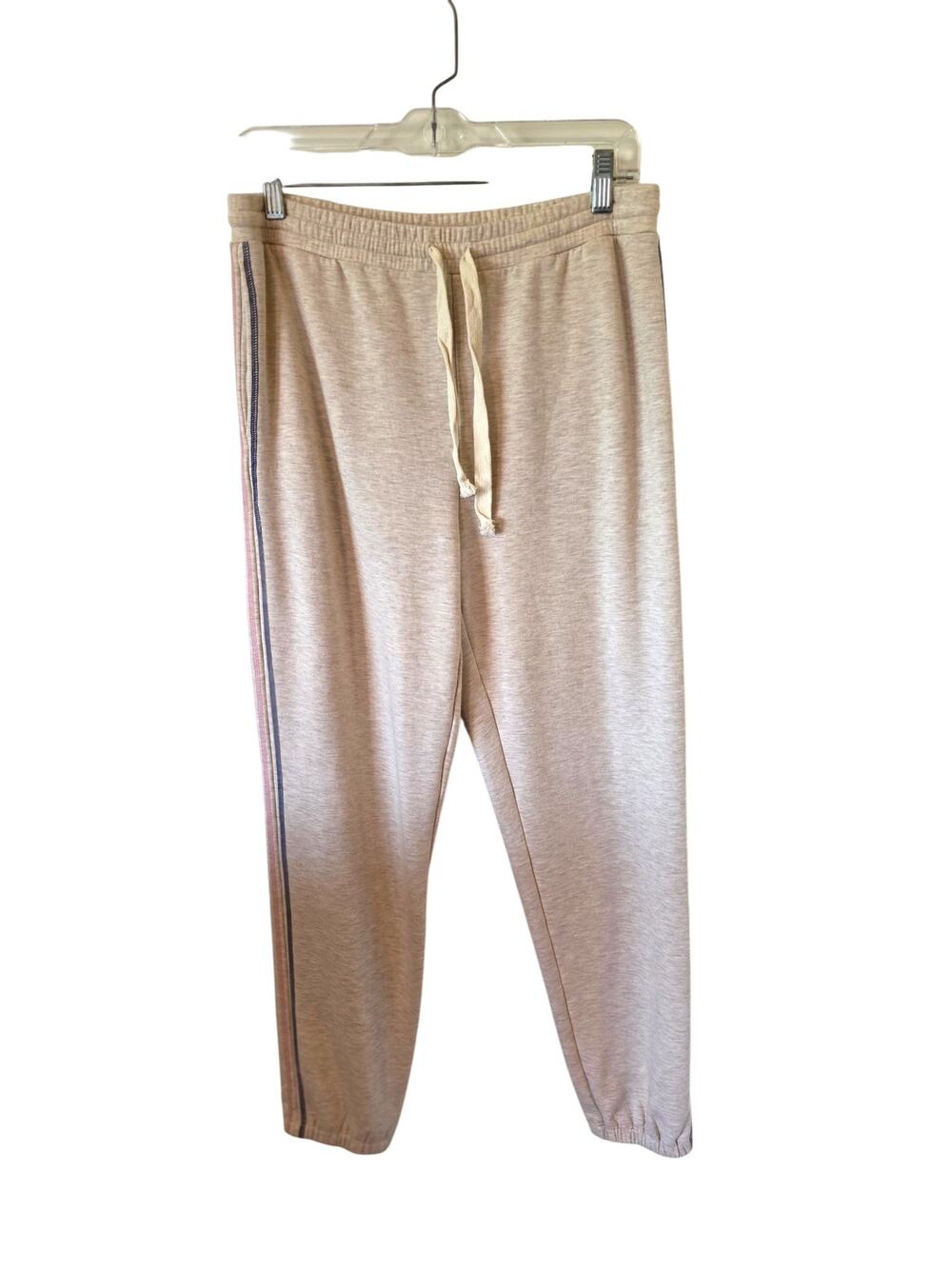 Madewell Womens Jogger Sweatpants Lounge Wear  Size Small Beige